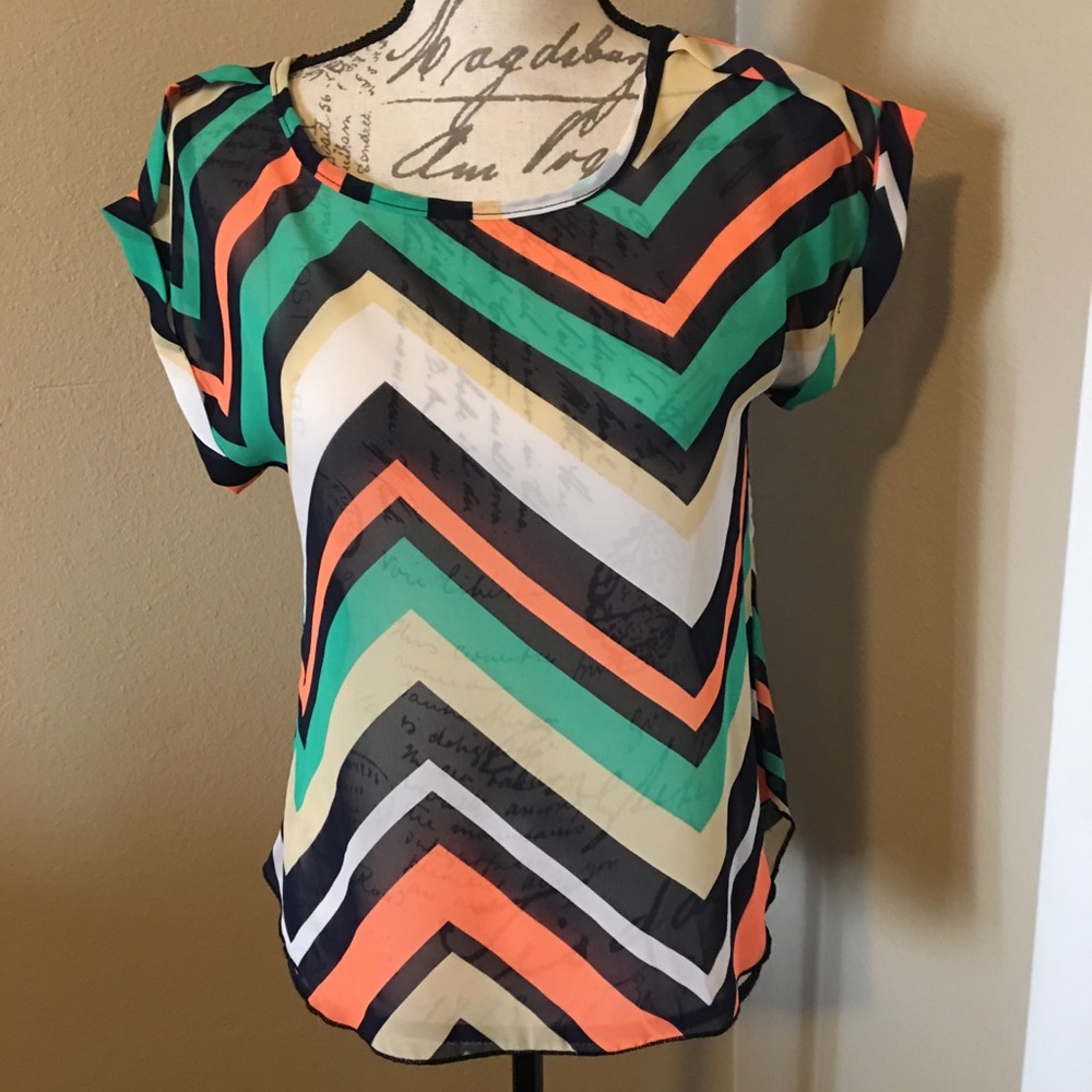 Multi color blouse